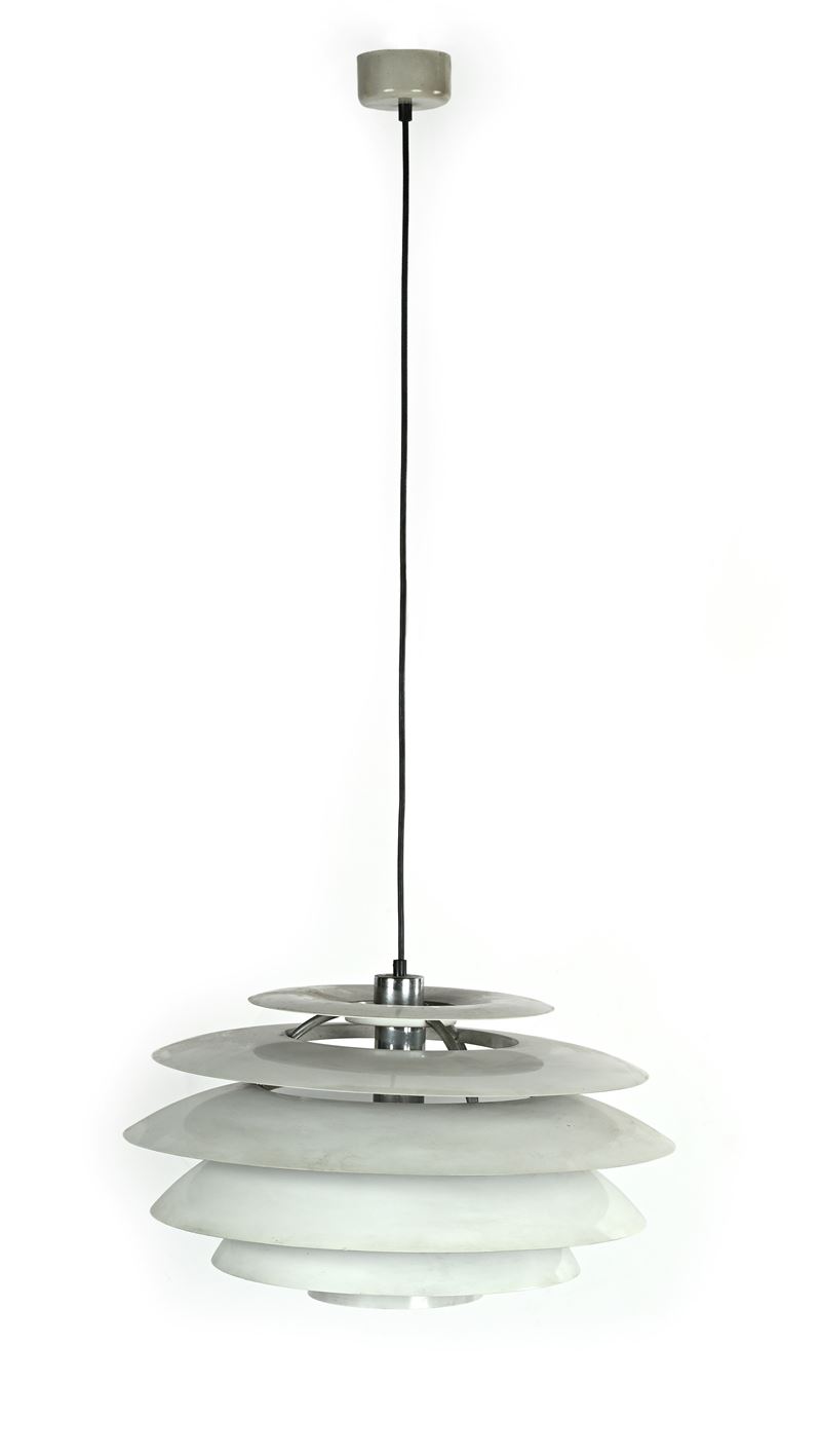 Lampada a sospensione mod. 1262, produzione Stilnovo