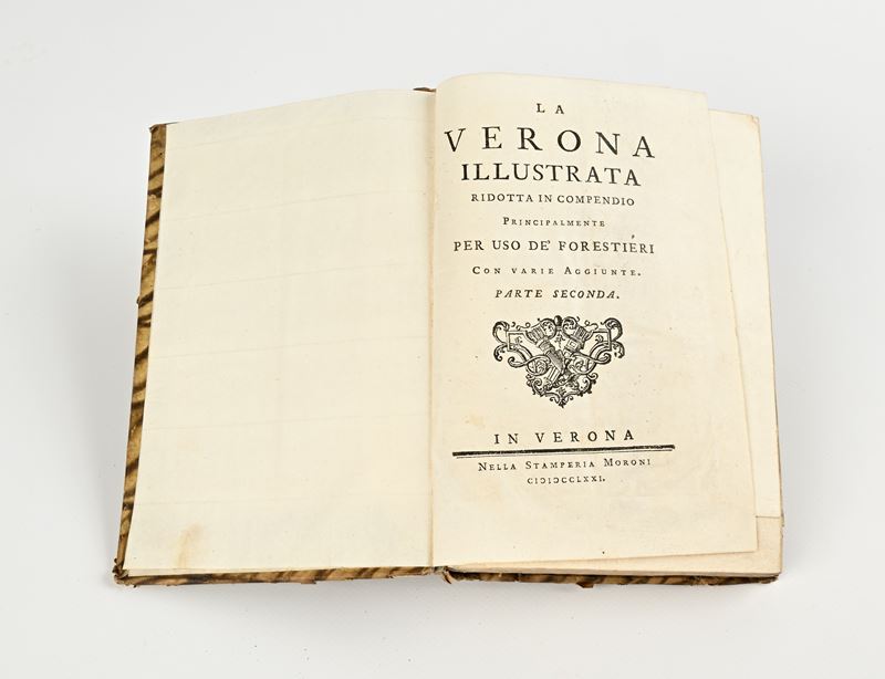Pietro Montanari / Scipione Maffei - La Verona Illustrata Ridotta in compendio. Parte Seconda
