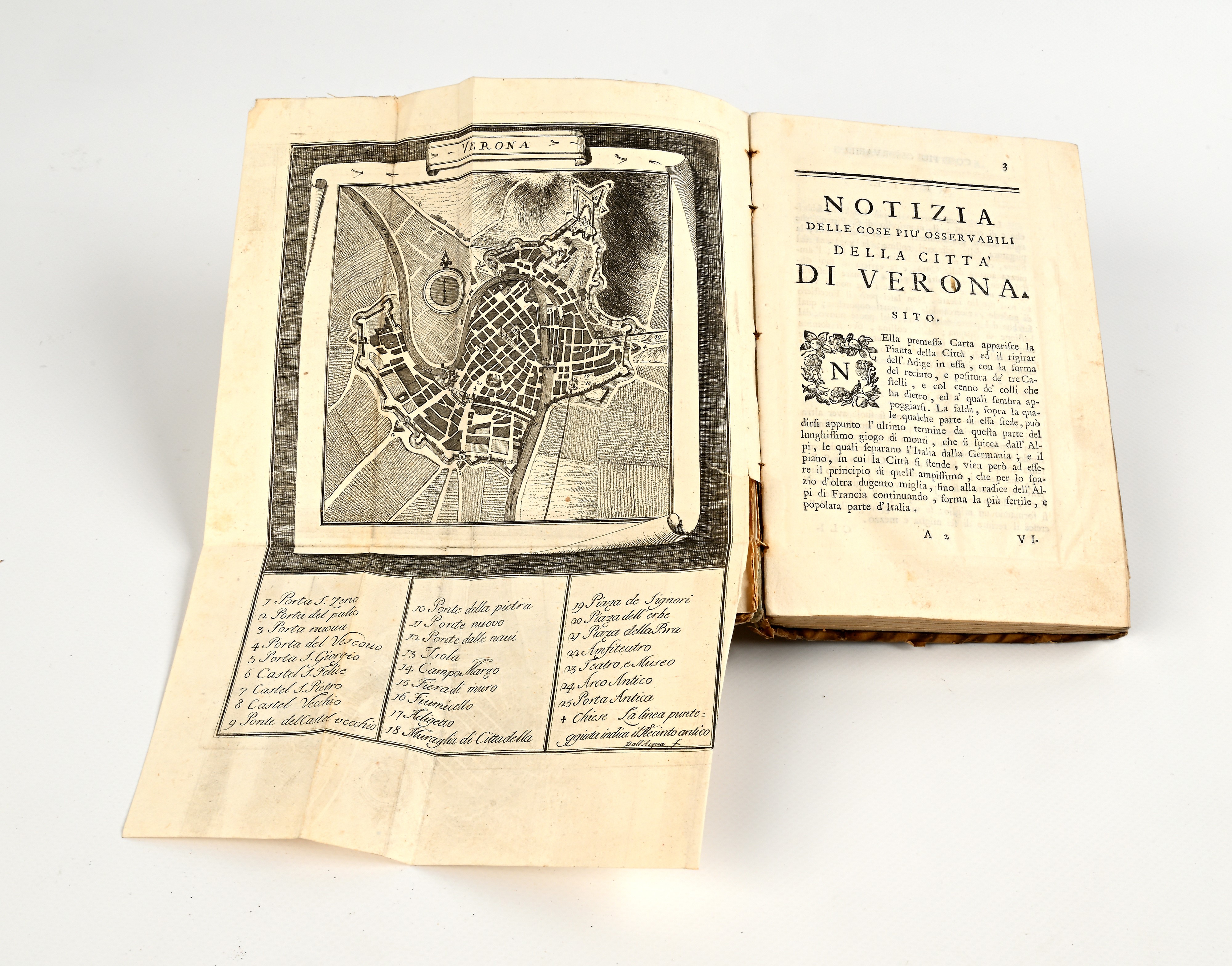 Pietro Montanari / Scipione Maffei - La Verona Illustrata Ridotta in compendio. Parte Seconda