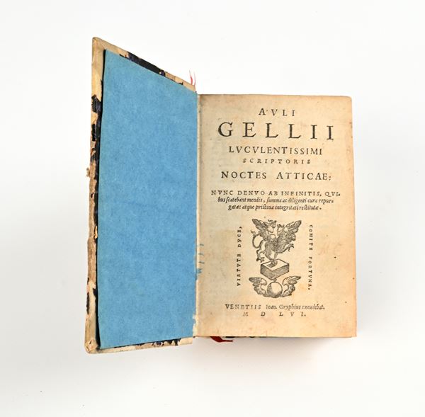 Auli Gelli luculentissimi scriptoris Noctes Atticae