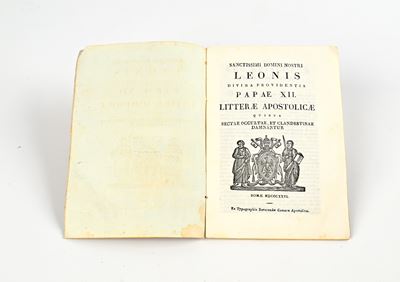 Papa Leone XII, Litterae Apostolicae contra Sectas Occultae e clandestinae