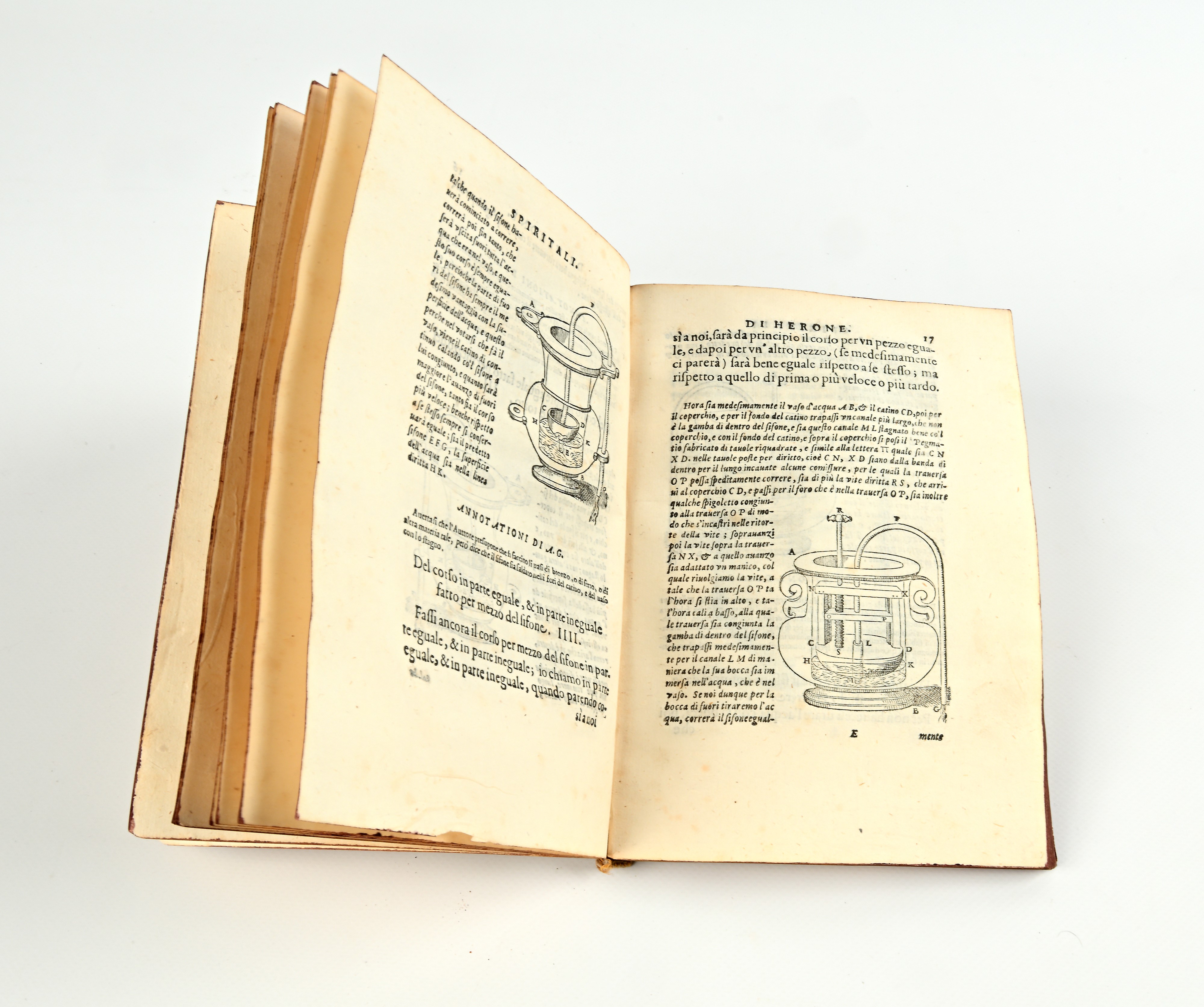 Spiritali di Herone Alessandrino ridotti in lingua volgare da Alessandro Giorgi da Urbino