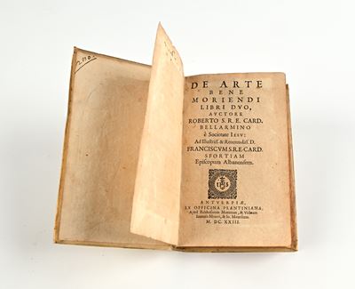 Roberto Bellarmino, De Arte bene moriendi, Libro duo, Officina Plantiniana, Anversa 1623
