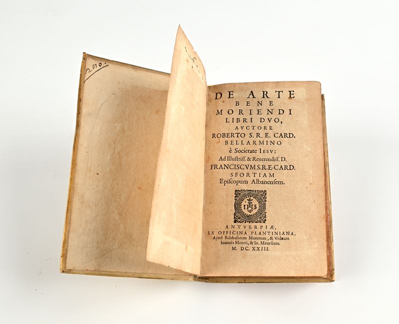 Roberto Bellarmino, De Arte bene moriendi, Libro duo, Officina Plantiniana, Anversa 1623