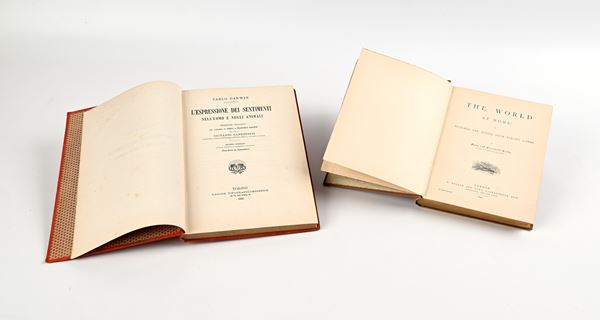 Carlo Darwin - L'espressione dei sentimenti nell'uomo e negli animali. Versione italiana per cura Giovanni Canestrini 