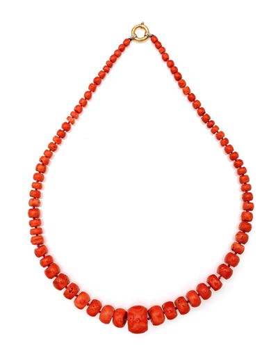 Collana in Corallo ed Oro