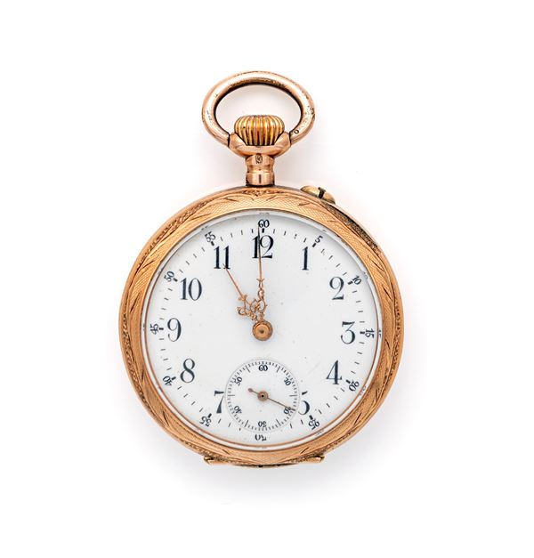 Orologio a monachina in oro