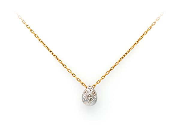 Pendente in oro e diamanti