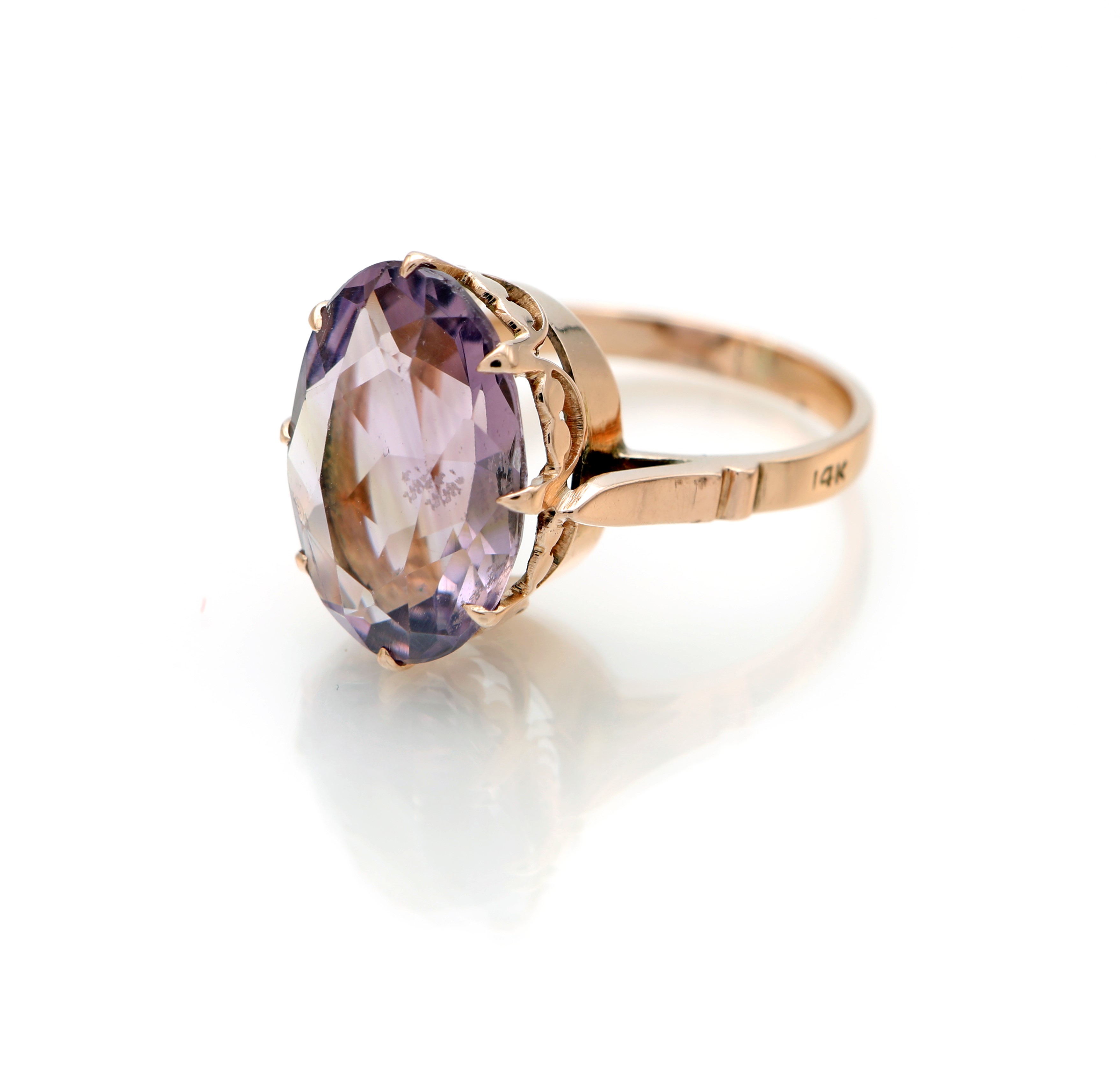 Anello in Oro e Ametista