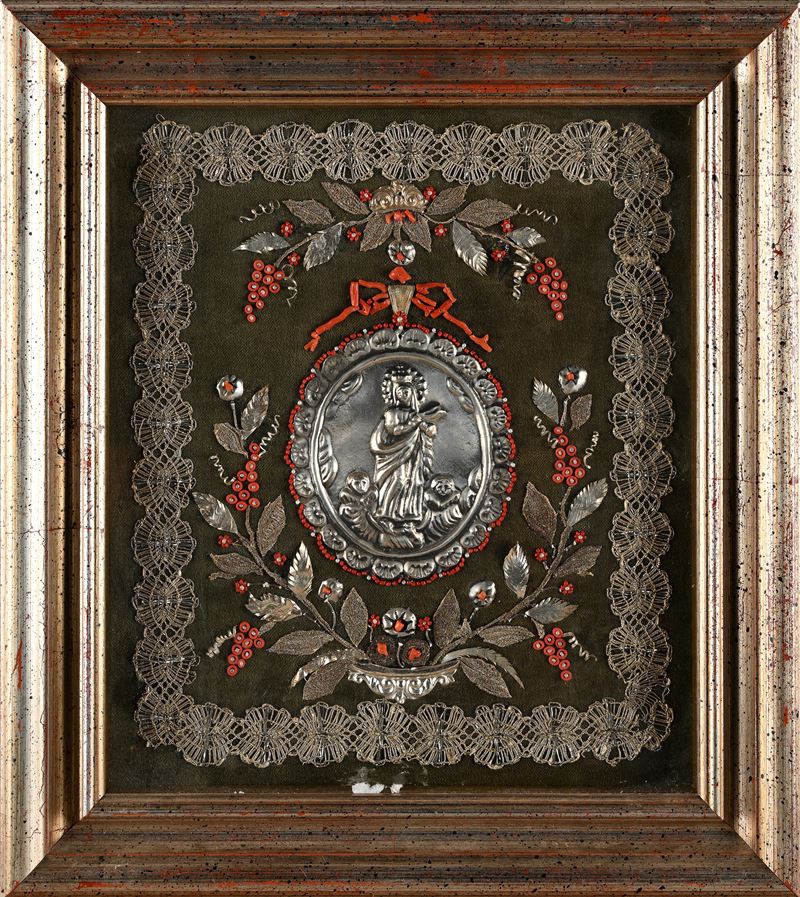 Ex voto in argento e corallo, Napoli, XIX/XX secolo