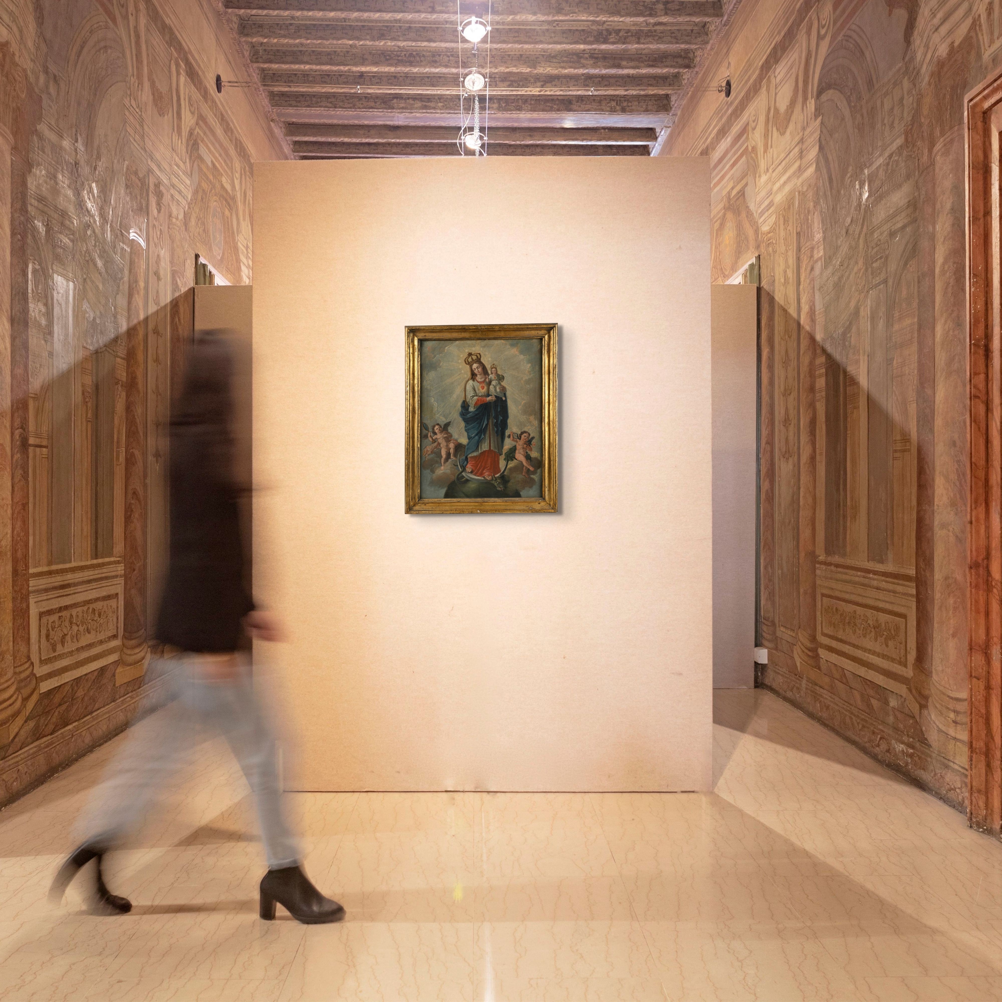 Clemente Ruta - L'Immacolata Vergine, olio su tela