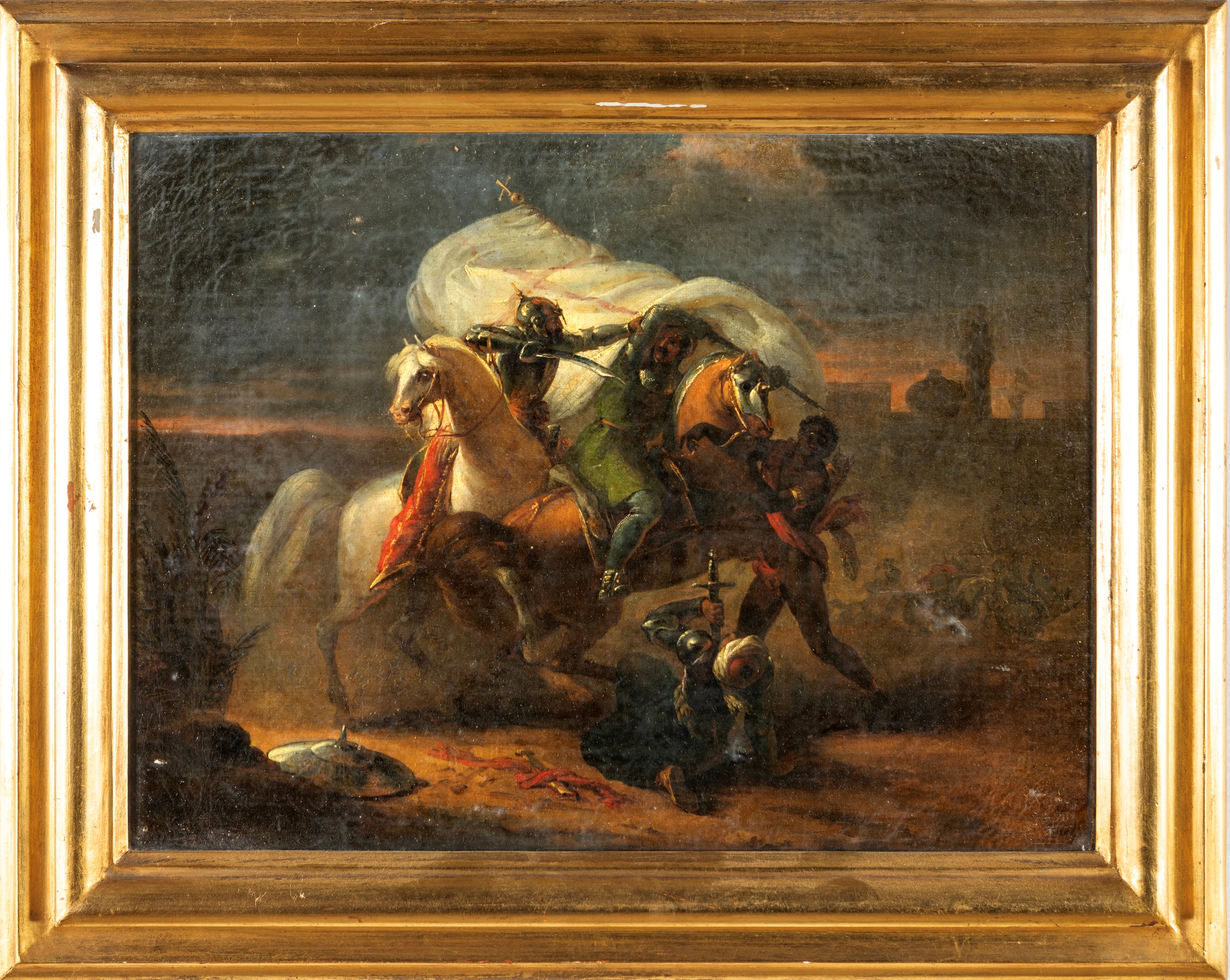 Coppia di Battaglie - Scontro tra cavalieri