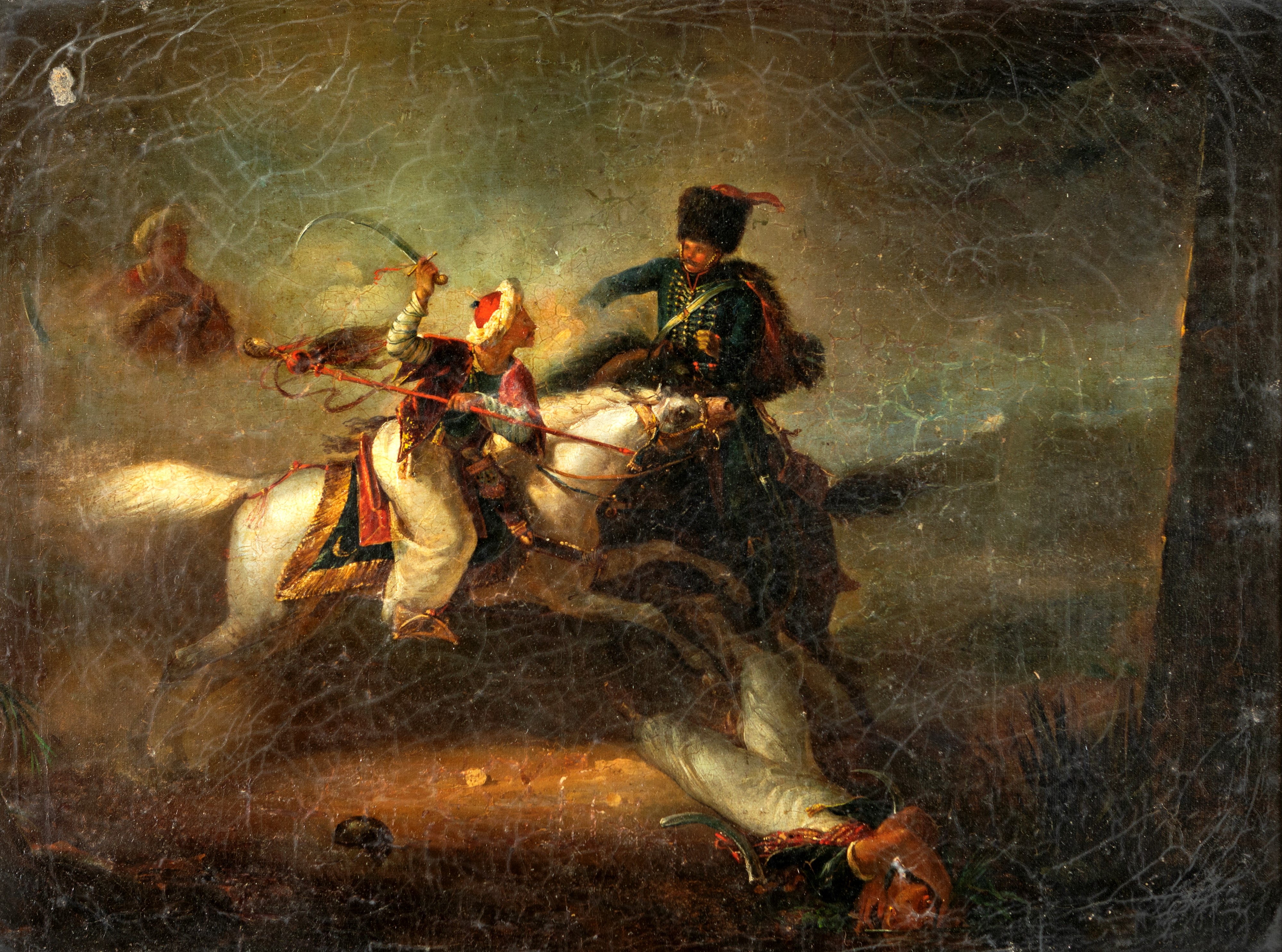 Coppia di Battaglie - Scontro tra cavalieri