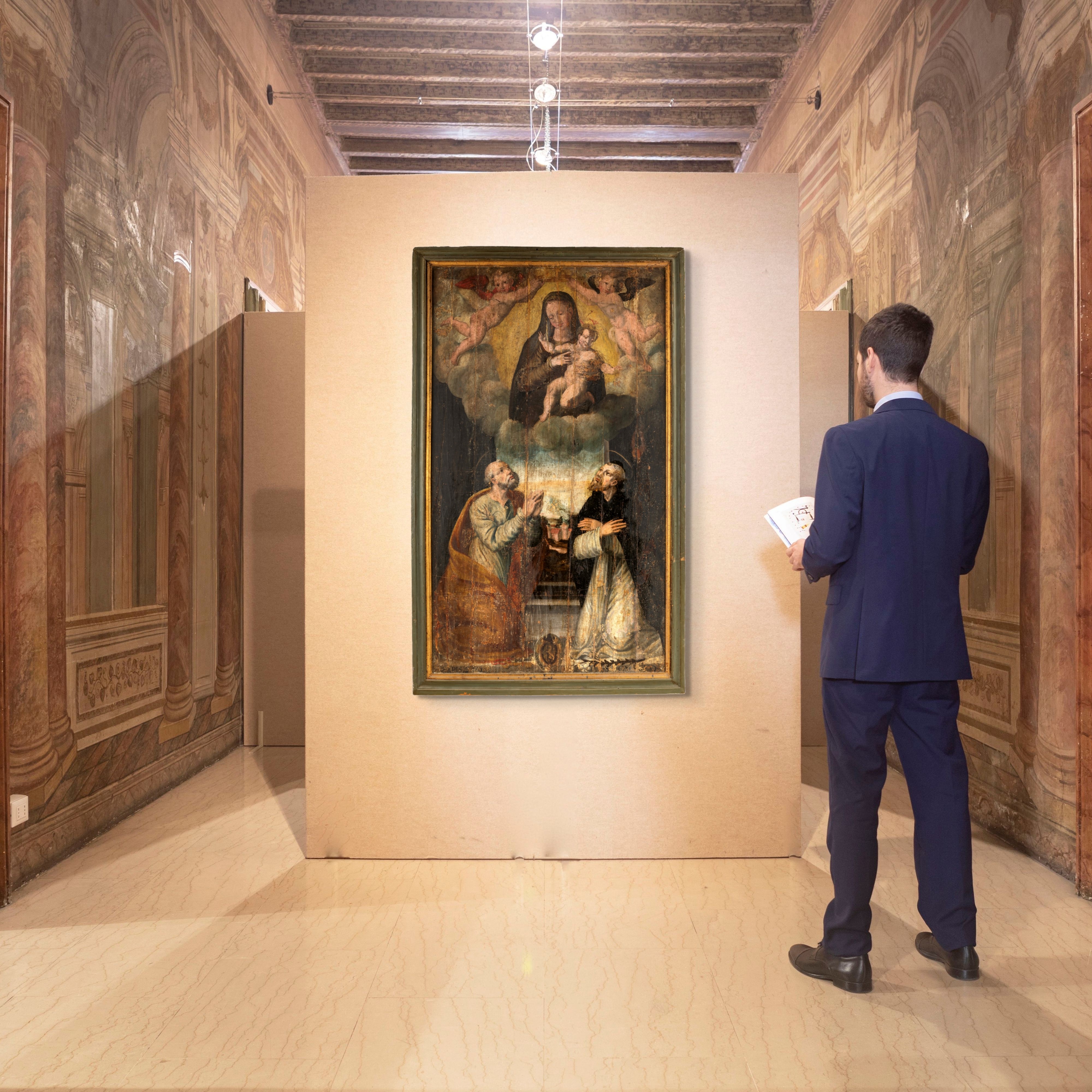 Madonna in gloria fra San Pietro e San Domenico