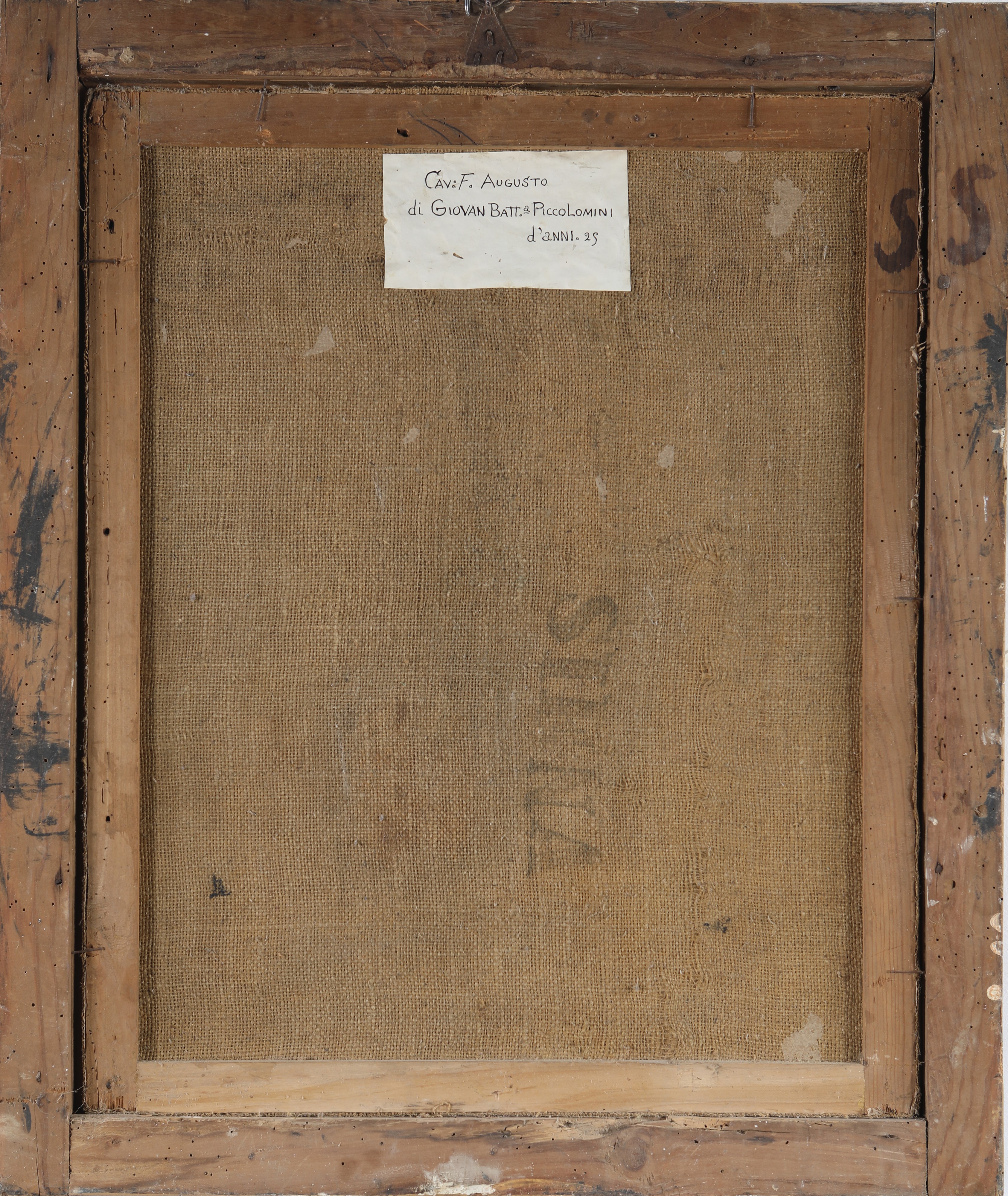 Ritratto di Francesco Augusto Piccolomini come Cavaliere di Malta