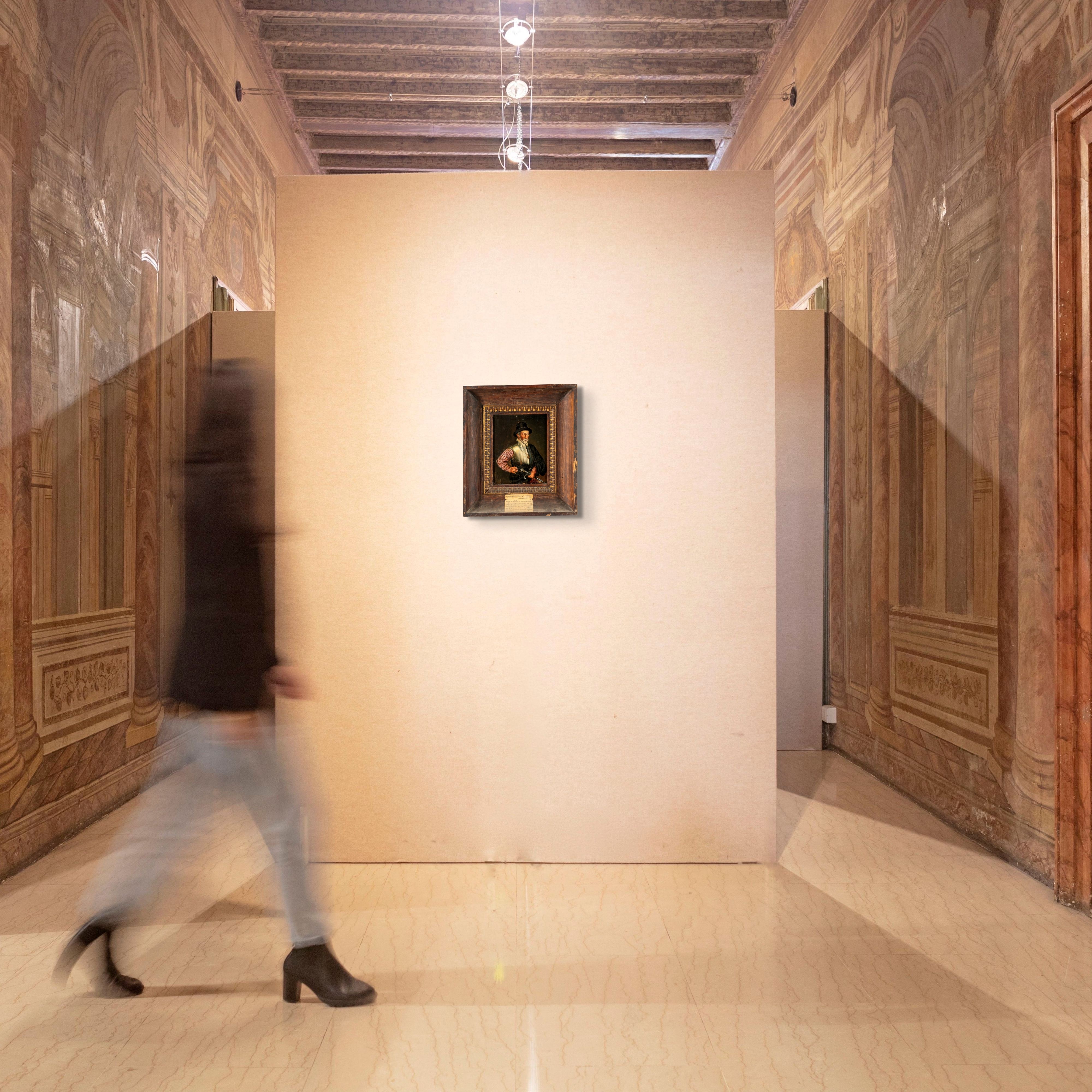 Scuola Francese del XVII Secolo - Ritratto di Biagio di Montluc, olio su tavola