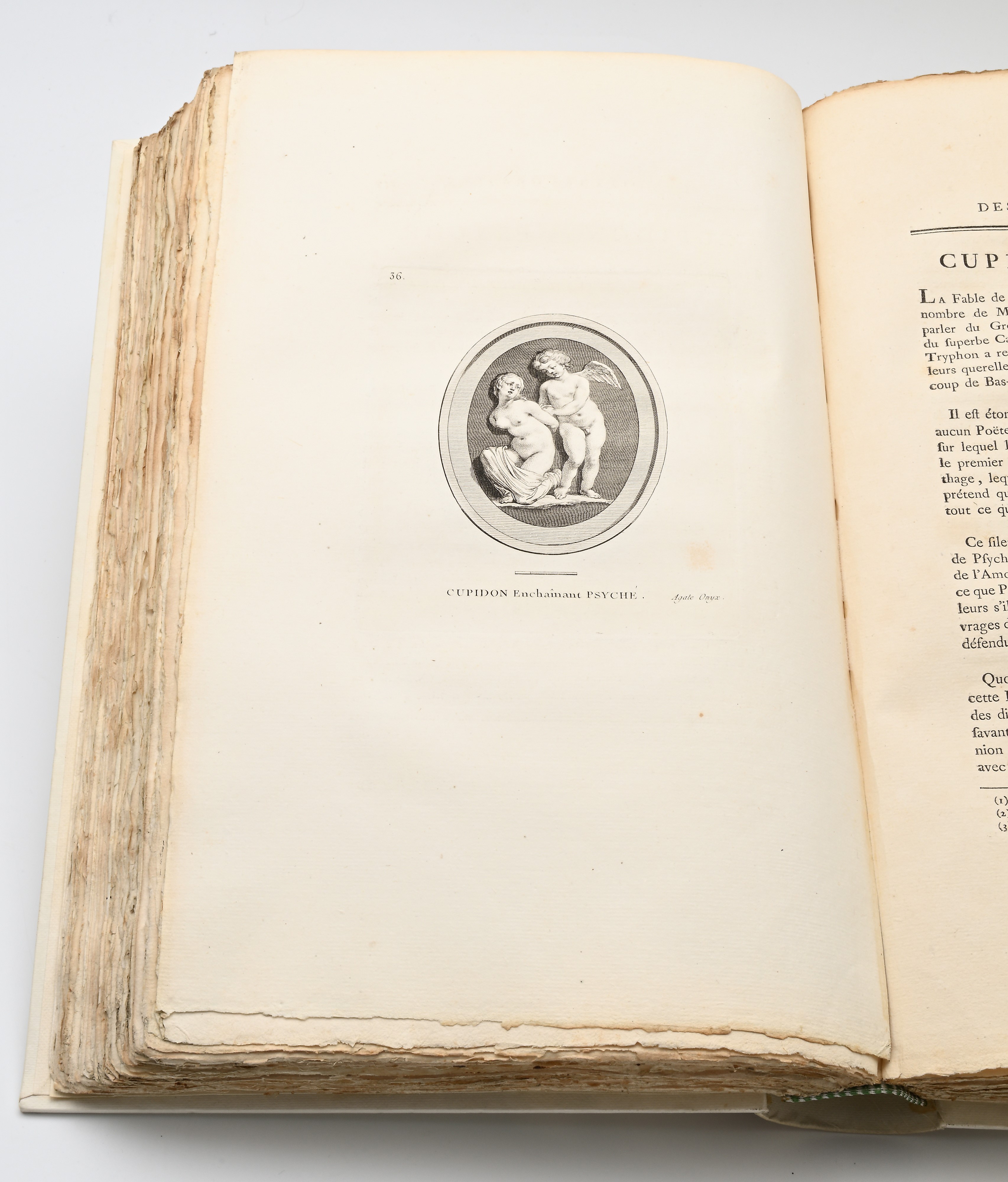 Descriptions des principales Pierres Gravées du cabinet de s.a.s Monseigneur le duc d'Orleans. To...