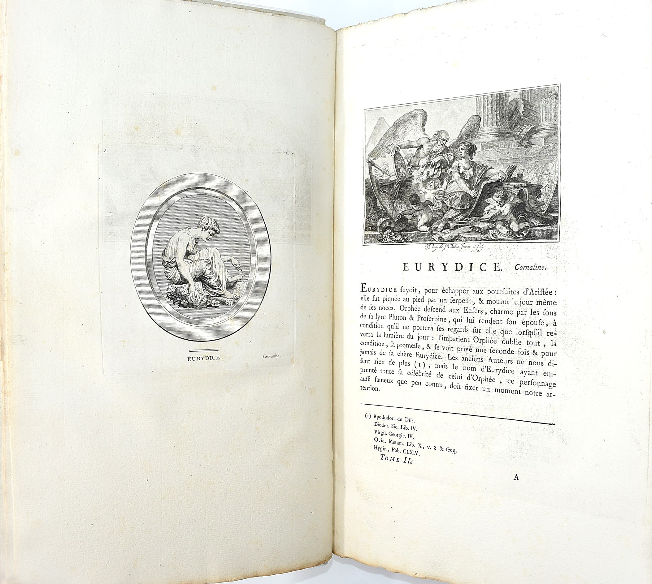 La Chau e Le Blond, Descriptions des principales Pierres Gravées du cabinet de s.a.s Monseigneur ...