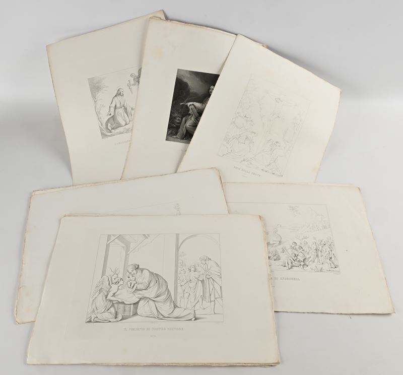 Giuseppe Molini, Imperiale et Royale Galerie de Florence, raccolta di 33 acqueforti su carta (181...