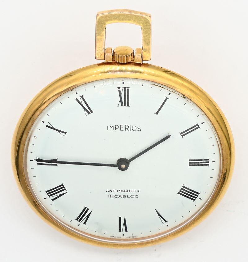 Imperios, Cal. Unitas 6325 — Orologio da tasca antimagnetic Incabloc con scappamento ad ancora re...