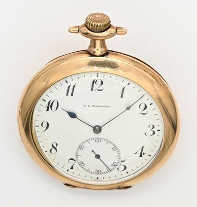 Longines, Orologio da tasca con calibro 18.79 e scappamento ad ancora e spirale Breguet