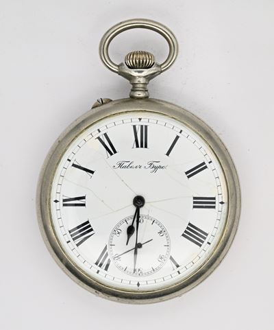 Paul Buhre, Orologio da tasca con scappamento ad ancora e spirale Breguet remontoir