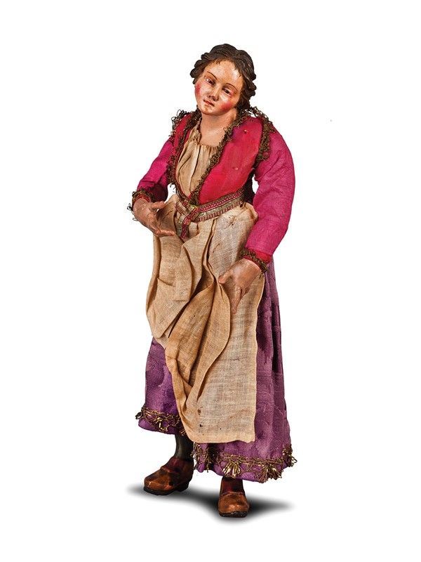 Giovanetta con Capelli Raccolti