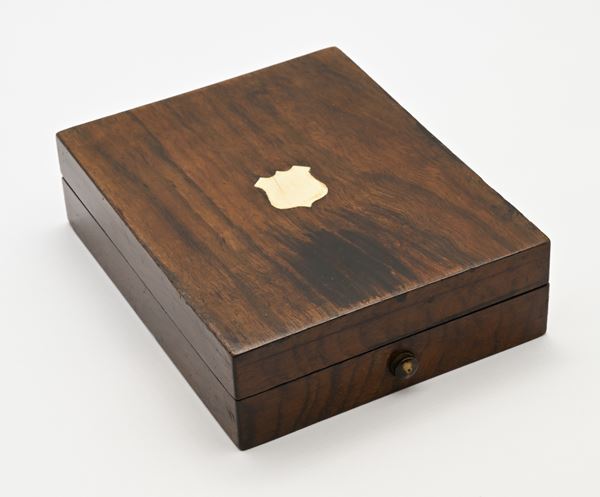 Scatola porta orologio in legno