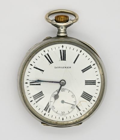 Longines, Orologio da tasca per le Ferrovie dello Stato Italiane (Cal. 19.71N), diam. 52 mm