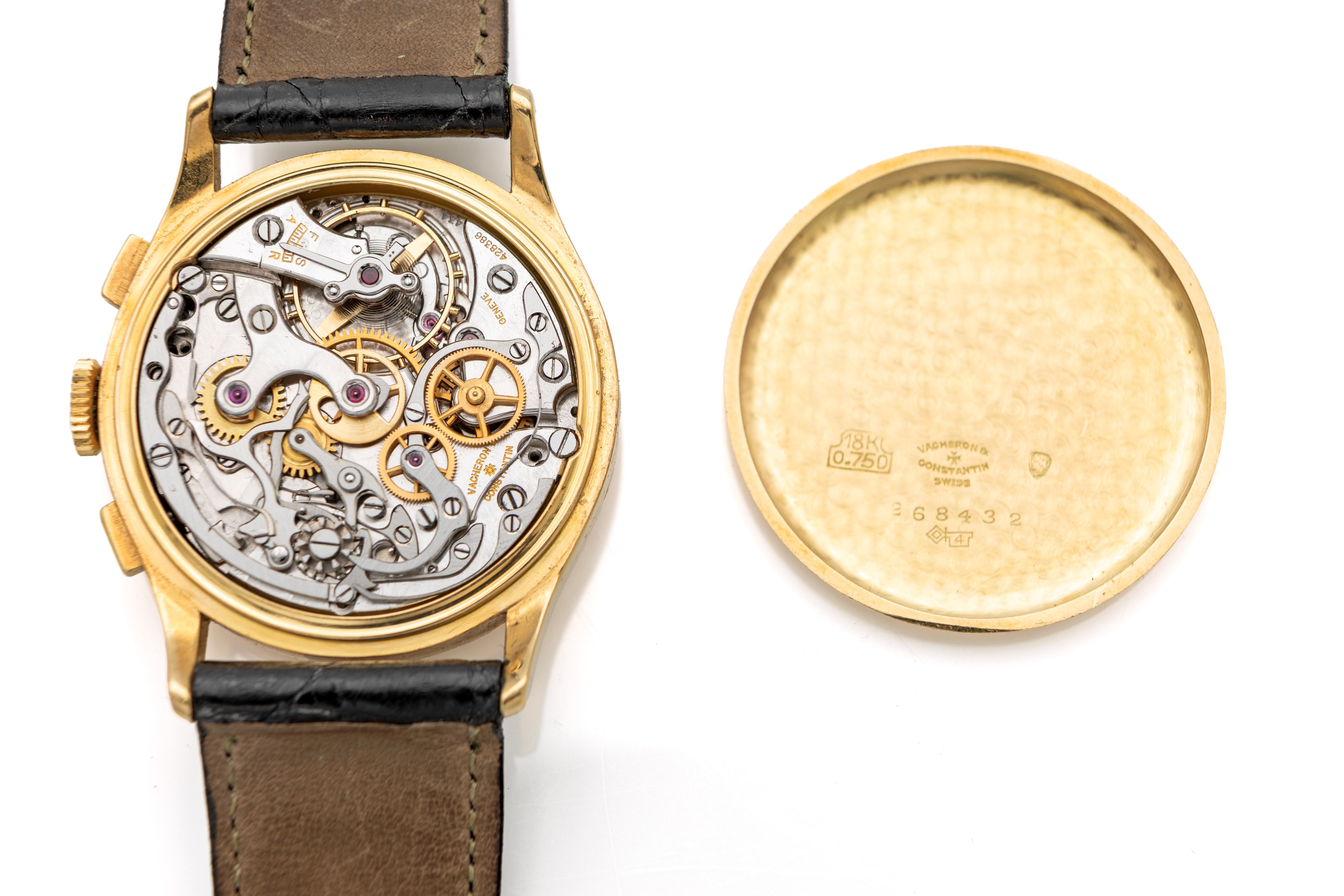 Vacheron & Constantin mod. 4072 cronografo da polso in oro