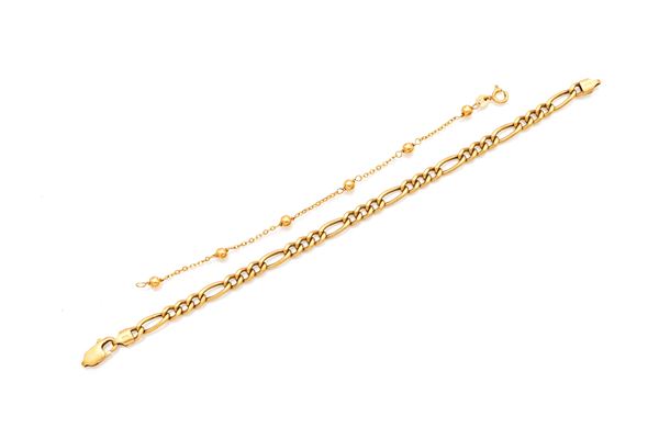 Coppia di bracciali in oro