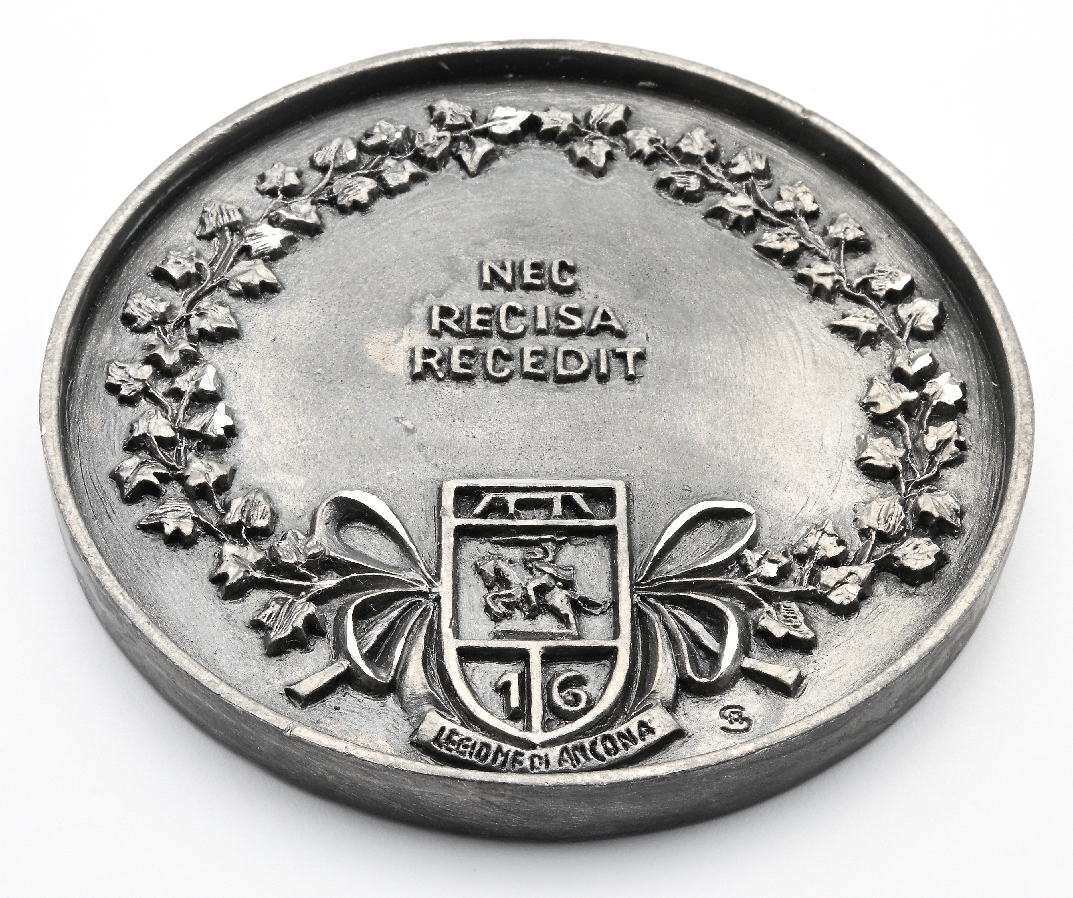 Grande Medaglia in Piombo per il Bicentenario della Guardia di Finanza 1774/1974. Legione di Anco...