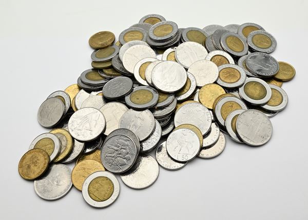 Lotto monete di metallo vile Città del Vaticano e San Marino