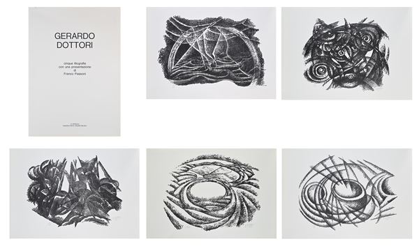Gerardo Dottori - Cinque Litografie con una presentazione di Franco Passoni