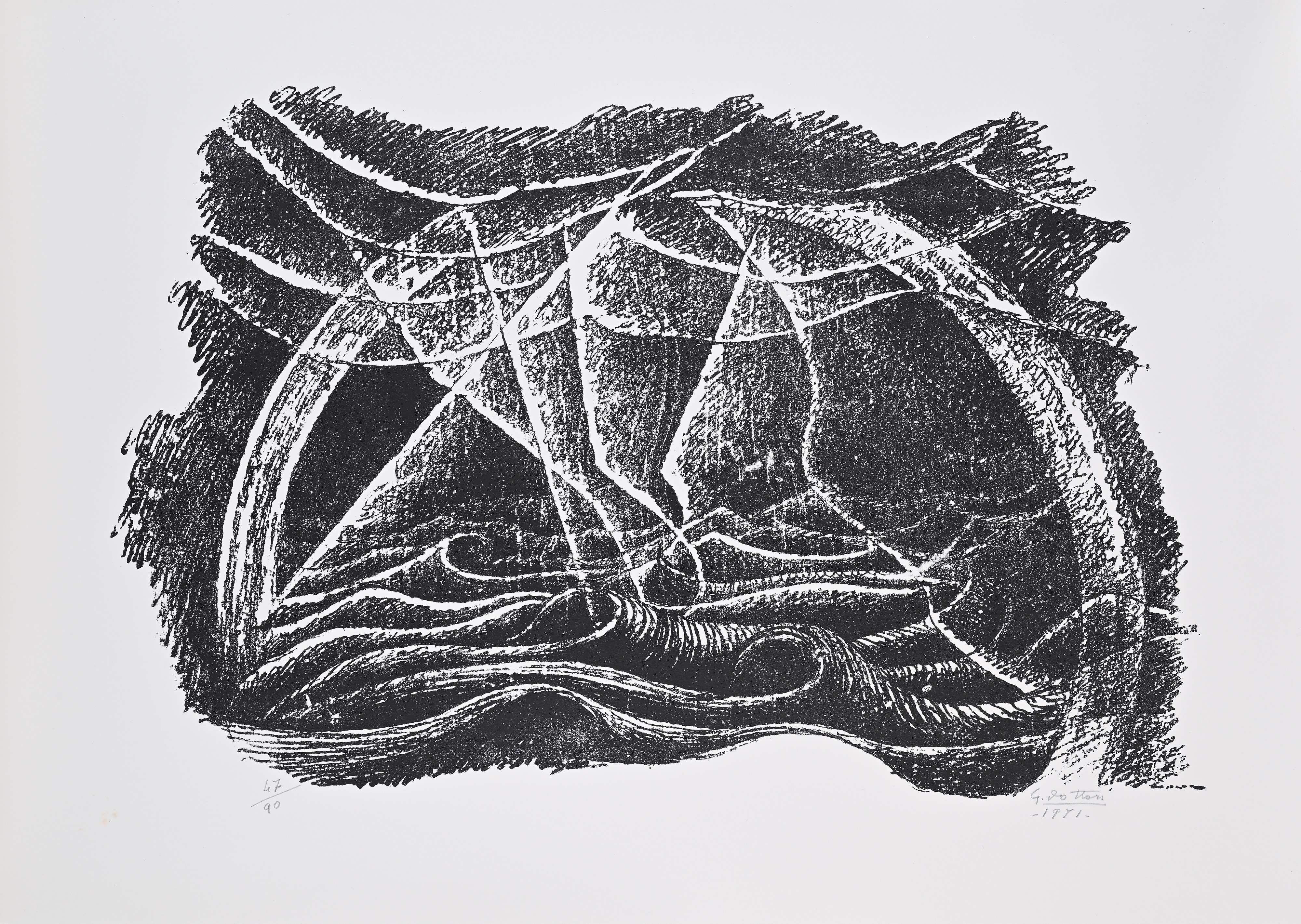 Cinque Litografie con una presentazione di Franco Passoni