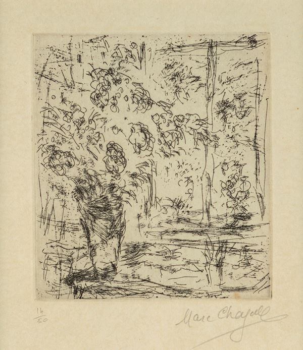 Marc Chagall - La Fenêtre de l'Atelier à Saint-Paul