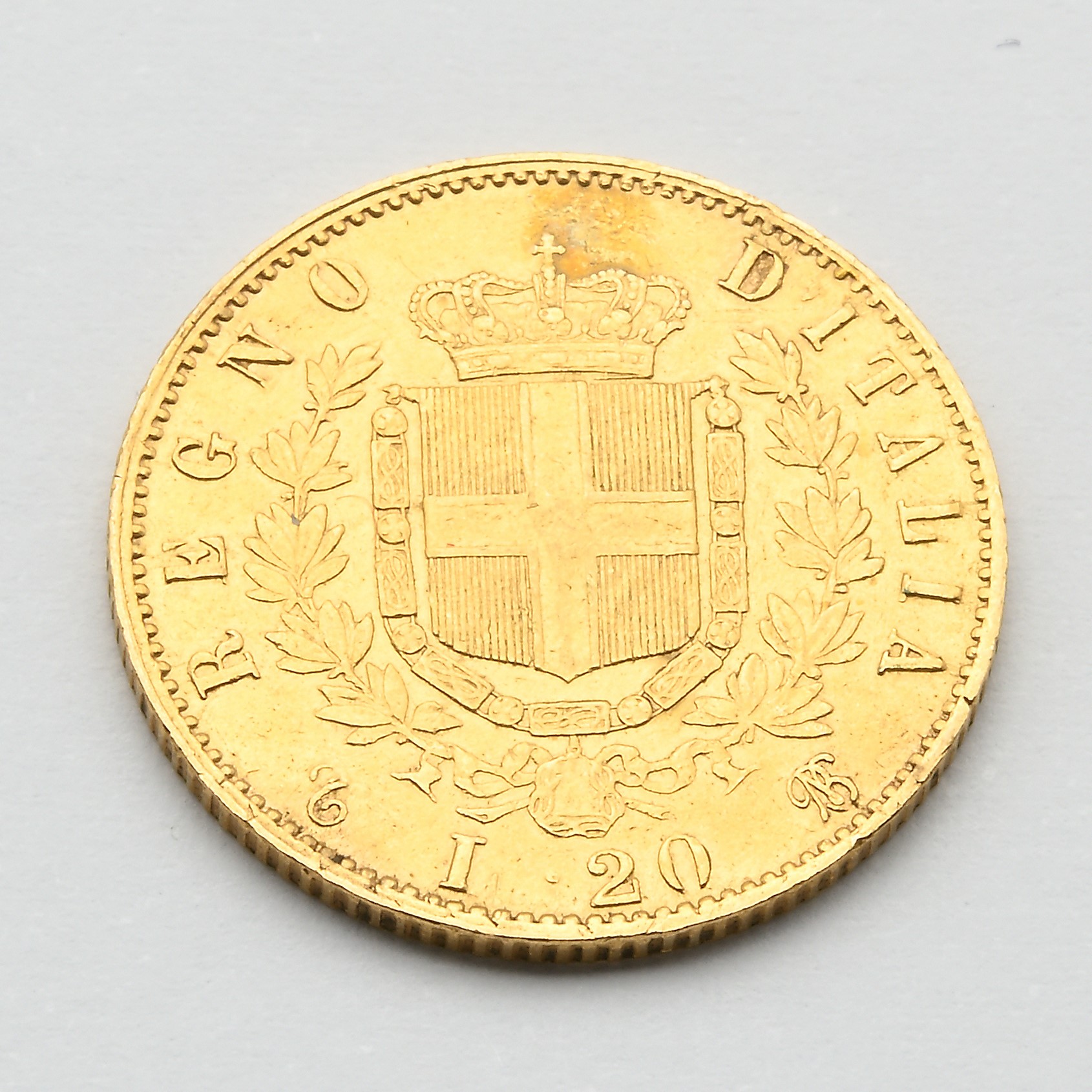 20 Lire 1868 Vittorio Emanuele III Regno D'italia