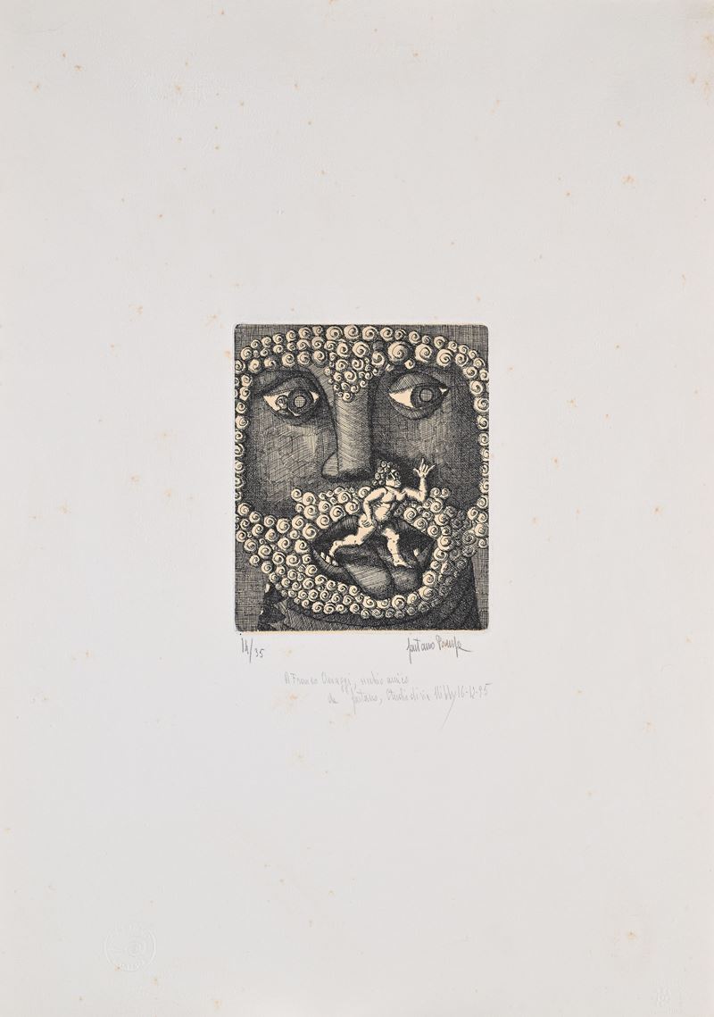 Viso con bambino (Saturno che divora suo figlio)