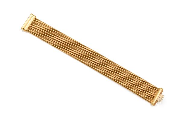 Bracciale in oro a maglia Milano