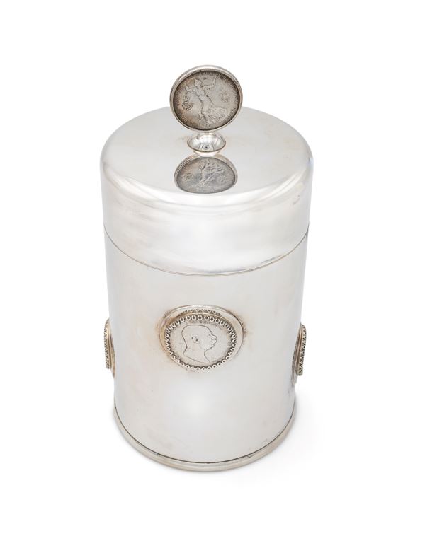 Secchiello termico portaghiaccio con monete