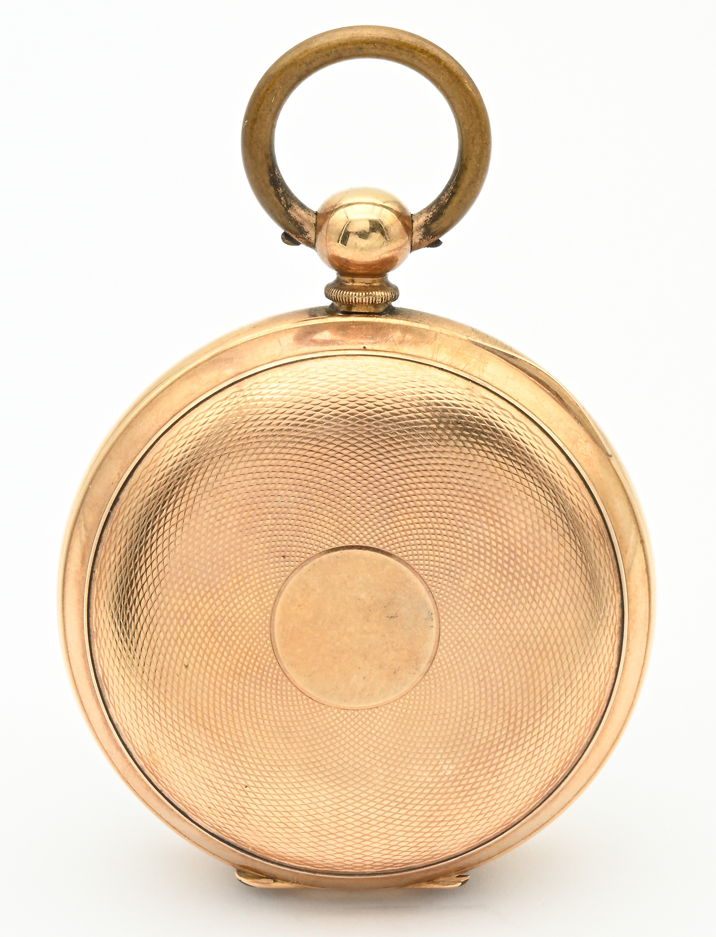 Orologio da tasca, scappamento ad ancora, cassa in oro 14 Kt (uomo)