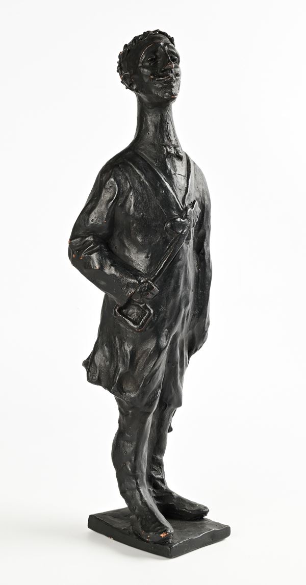 Scultore del XX secolo - Ritratto di Gabriele d'Annunzio in piedi