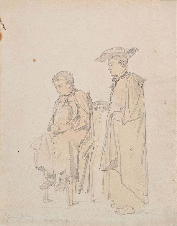 Studio di due giovani prelati