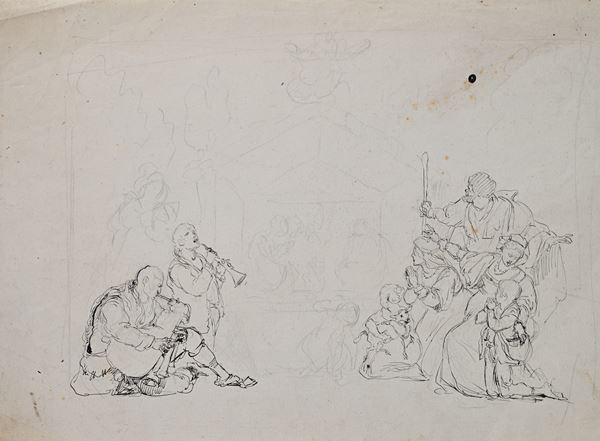 Studio per Natività di Cristo