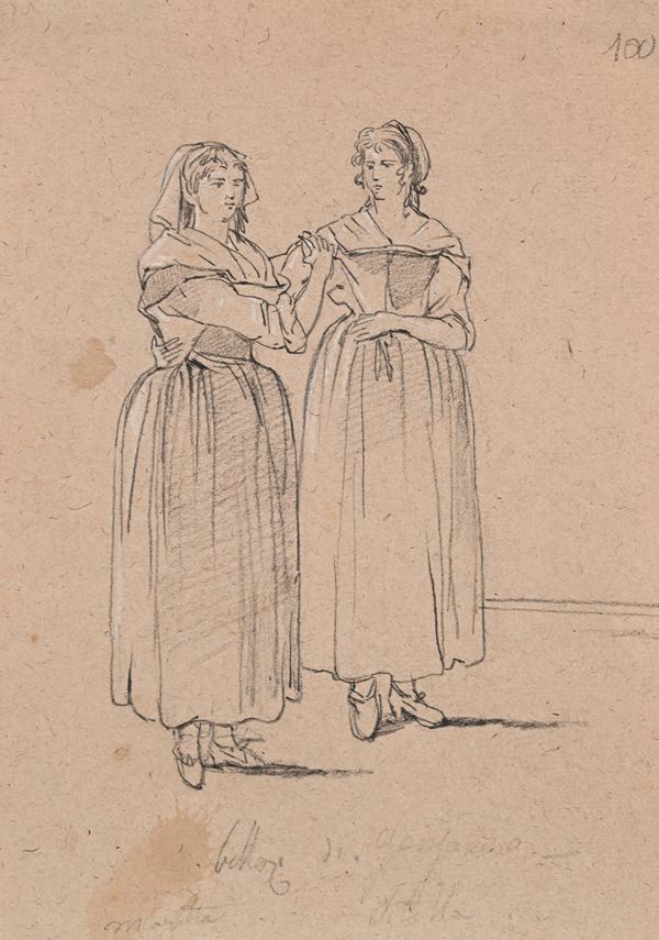 Studio di due contadine