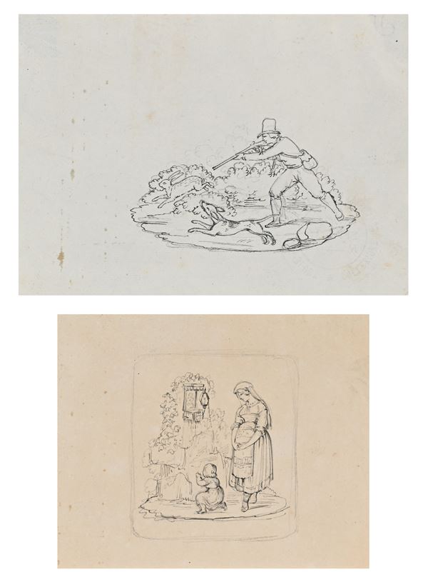 Studio di Famiglia alla Fontana; Scena di caccia