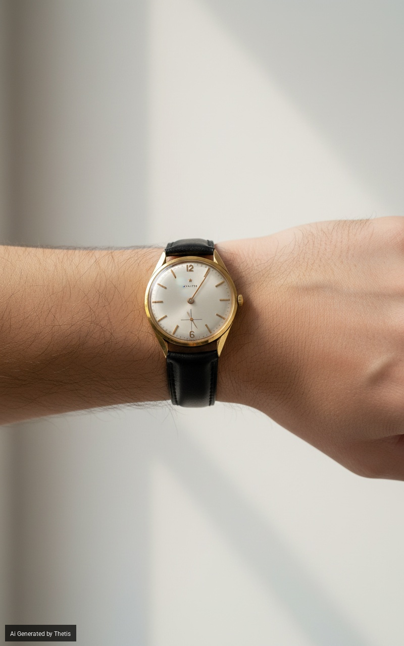 Zenith stellina da polso in oro