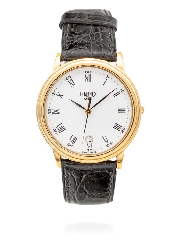 Fred, orologio polso in oro