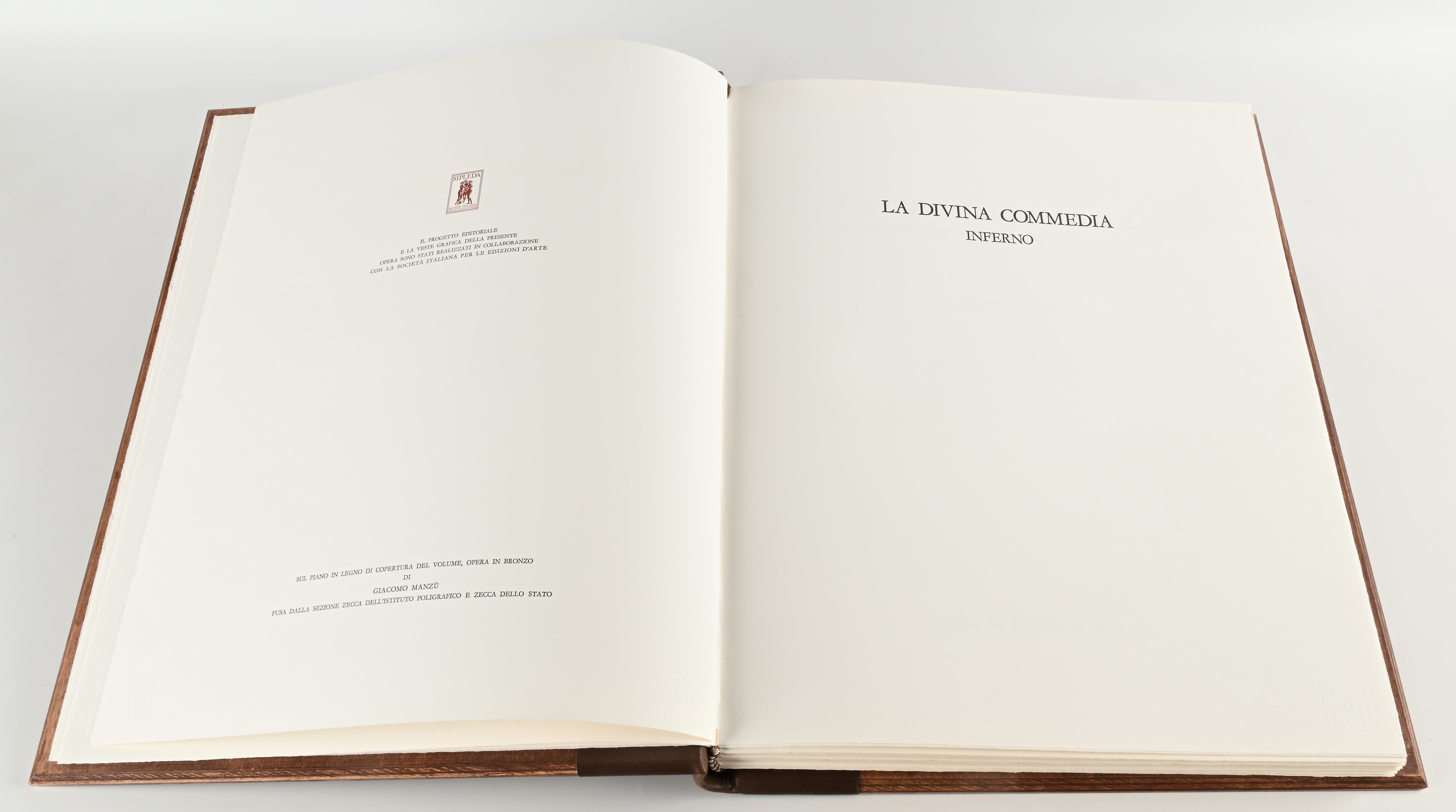 La Divina Commedia nelle incisioni degli Artisti contemporanei. Esemplare a tiratura limitata a 9...