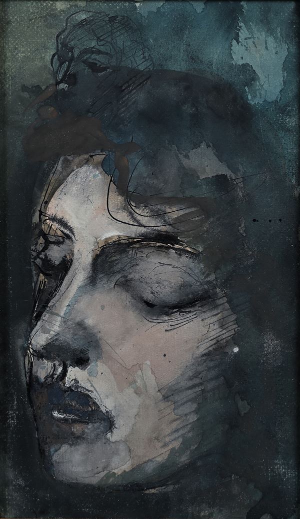 Mario Sironi - Testa di donna